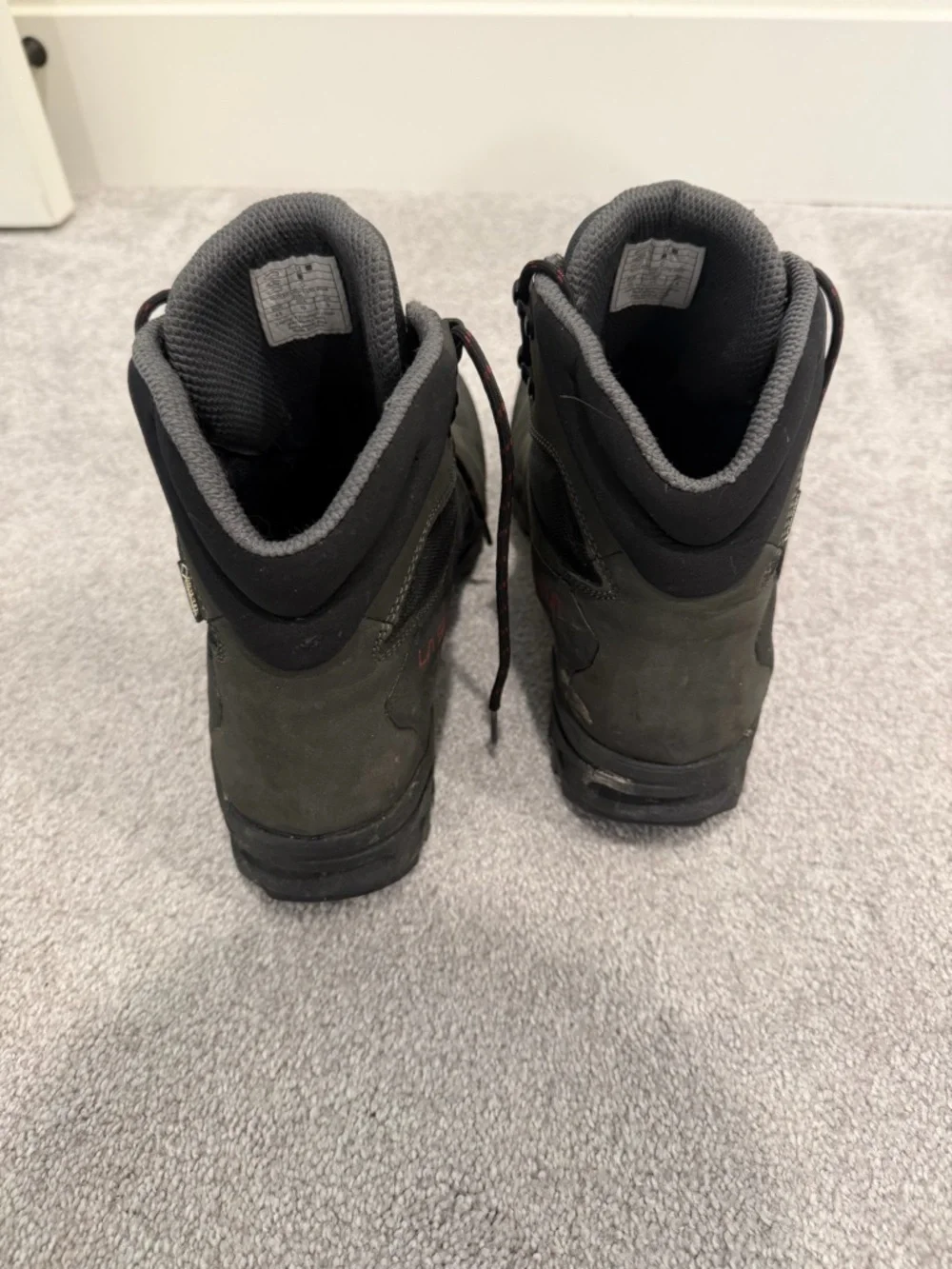 La Sportiva Men's Olive Green Hiking Boots with Black Toe Caps - Picture 3 of 6